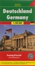 Książka ePub Niemcy mapa 1:500 000 - brak