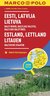 Książka ePub Estonia Åotwa Litwa mapa - brak
