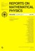 Książka ePub Reports on Mathematical Physics 69/3 /2012 - ,