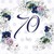 Książka ePub Karnet Swarovski kwadrat Urodziny 70 kwiaty - brak