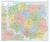 Książka ePub Polska mapa Å›cienna kody pocztowe arkusz papierowy 1:500 000 - brak