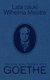 Książka ePub Lata nauki Wilhelma Meistra - Goethe von Johann Wolfgang