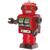Książka ePub Robot czerwony Crystal Puzzle 3D | - brak