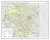 Książka ePub WojewÃ³dztwo podlaskie mapa Å›cienna na podkÅ‚adzie magnetycznym, 1:200 000 - brak