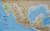 Książka ePub Meksyk Classic mapa Å›cienna polityczna arkusz papierowy 1:4 370 000 - brak