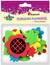 Książka ePub Naklejki piankowe: kwiaty w doniczkach, mix kolorÃ³w i rozmiarÃ³w (E048) - 307745