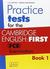 Książka ePub Practice Tests for the Cambridge English: First (FCE) Examination. Book 1 | - Mitchell H.Q., Malkogianni Marileni