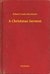 Książka ePub A Christmas Sermon - Robert Louis Stevenson