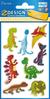 Książka ePub Naklejki brokatowe - Dinozaury - brak
