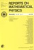 Książka ePub Reports on Mathematical Physics 63/2 2009 - brak