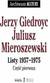 Książka ePub Listy 1957-1975 CzÄ™Å›Ä‡ 1-3 - Jerzy Giedroyc, Juliusz Mieroszewski