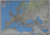 Książka ePub Europa mapa Å›cienna Koleje - Promy na podkÅ‚adzie do wpinania 1:5 500 000 - brak