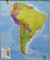 Książka ePub Ameryka poÅ‚udniowa mapa Å›cienna arkusz laminowany, 1:7 000 000 - brak