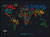 Książka ePub Mapa zdrapka - Travel Map Letters World | - brak