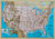 Książka ePub USA Classic mapa Å›cienna polityczna arkusz papierowy 1:4 561 000 - brak