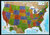 Książka ePub USA Decorator mapa Å›cienna polityczna na podkÅ‚adzie magnetycznym 1:2 815 000 - brak