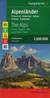Książka ePub Mapa samochodowa - Alpy - Austria.. 1:500 000 - praca zbiorowa