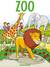 Książka ePub Zoo - kolorowanka edukacyjna - praca zbiorowa