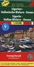Książka ePub Ligurien italienische riviera genua mapa 1:150 000 - brak