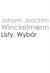 Książka ePub Listy WybÃ³r - Winckelmann Johann Joachim