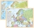 Książka ePub Europa polityczno-fizyczna mapa-podkÅ‚adka na biurko EkoGraf - brak