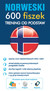 Książka ePub Norweski - 600 fiszek Trening od podstaw EDGARD - brak