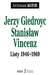 Książka ePub Listy 1946-1969 - Giedroyc Jerzy, Vincenz StanisÅ‚aw