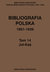 Książka ePub Bibliografia polska 1901-1939 Tom 14 Jol-KaÅ› - brak