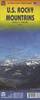 Książka ePub U.S. Rocky Mountains, 1:1 000 000 - brak