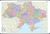 Książka ePub Ukraina mapa Å›cienna kody pocztowe 1:1 000 000 - brak