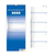 Książka ePub Kalendarz 2022 Slim niebieski paskowy Å›cienny N542-22 - brak
