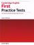 Książka ePub Cambridge English First. Practice Tests... - Harrison Mark