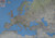 Książka ePub Europa mapa Å›cienna Koleje - Promy arkusz laminowany 1:5 500 000 - brak