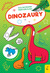 Książka ePub Dinozaury. Kolorowanki przedszkolaka - brak