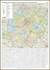 Książka ePub WojewÃ³dztwo Å‚Ã³dzkie mapa Å›cienna administracyjno-drogowa na podkÅ‚adzie 1:200 000 - brak