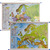 Książka ePub Europa mapa Å›cienna polityczna i fizyczna dwustronna 1:7 000 000 - brak
