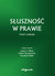 Książka ePub SÅ‚usznoÅ›Ä‡ w prawie Teoria i praktyka - PikuÅ‚a Åukasz, Kaczmarczyk Hubert, Sielski Krzysztof