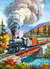 Książka ePub Puzzle 200 Train Crossing CASTOR - brak