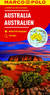 Książka ePub Mapy kontynentalne Australia 1:4 mil. MARCO POLO - praca zbiorowa