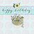 Książka ePub Karnet Swarovski kwadrat Urodziny kosz z kwiatami | - brak