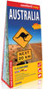 Książka ePub Australia laminowana mapa samochodowo-turystyczna 1:4 250 000 - Praca zbiorowa