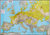 Książka ePub Europa mapa Å›cienna drogowa na podkÅ‚adzie 1:3 500 000 - brak