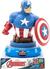 Książka ePub Lampka 3D nocna Captain America 25cm MV15911 - brak