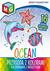 Książka ePub Przygoda z kolorami Ocean kolorowanka z wierszykami - brak