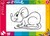 Książka ePub Puzzle do kolorowania 15 Kot i pies | - brak