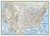 Książka ePub USA Classic mural polityczna mapa Å›cienna, 1:1 788 000 - brak