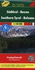 Książka ePub Tyrol PoÅ‚udniowy Bolzano Trentino mapa samochodowa 1:150 000 - brak