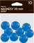 Książka ePub Magnesy 30 mm niebieskie 10 sztuk - brak