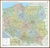 Książka ePub Polska mapa Å›cienna administracyjno-drogowa z tablicami rejestracyjnymi na podkÅ‚adzie 1:500 000 - brak