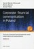 Książka ePub Corporate financial communication in Poland - Klimczak Karol Marek, Marta Dynel, Pikos Anna